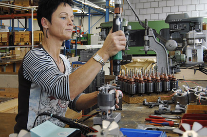 [Translate to Français:] Montage Motoren